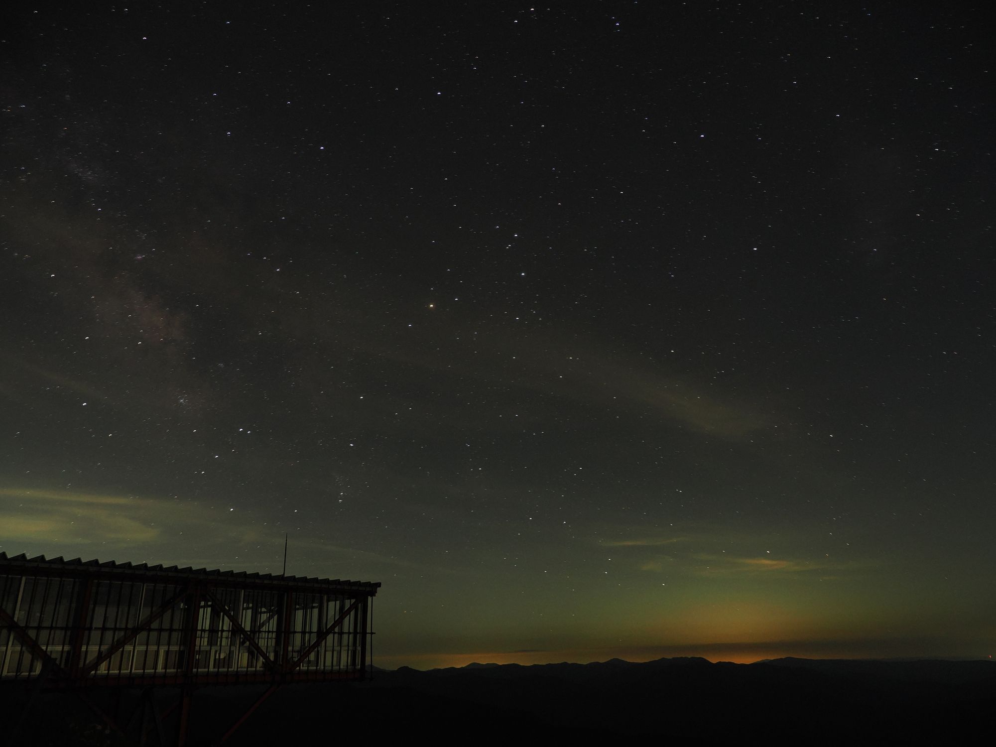 池田町の星空（天の川）
